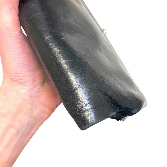 Hobo black leather clutch wallet - Picture 5 of 8
